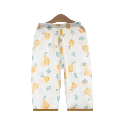 儿童七分裤夏宽松短裤空调家居裤