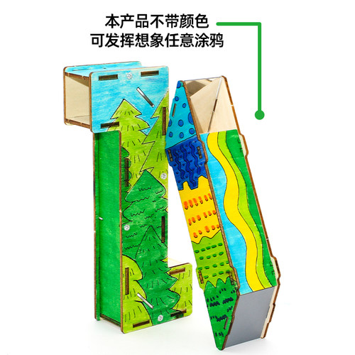 星之河畔潜望镜diy物理科学实验