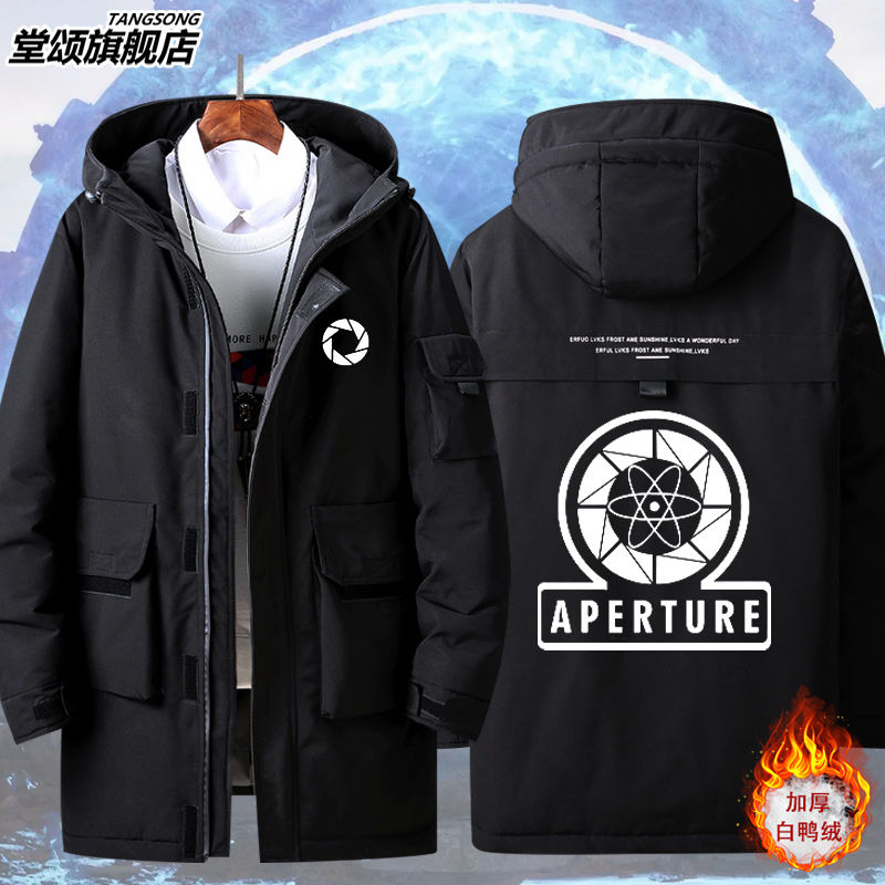 Aperture实验室传送门2光圈科技valve摄影羽绒服休闲棉衣男女外套