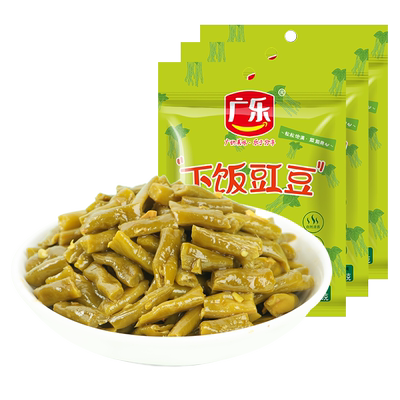 广乐下饭豇豆开味小菜豆角红油