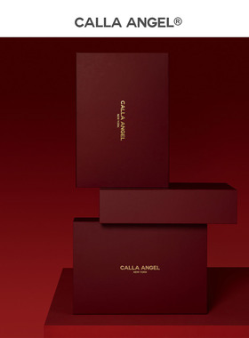 CallaAngel嘉纳安琪礼盒套装浴巾毛巾礼品结婚生日节日礼物红色
