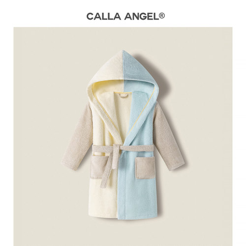 CallaAngel纯棉吸水A类儿童浴袍