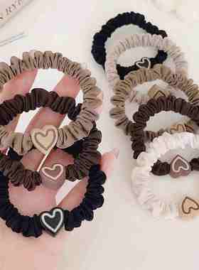 新款高级感爱心皮筋精致设计在线强韧耐用轻松打造浪漫发型不伤发