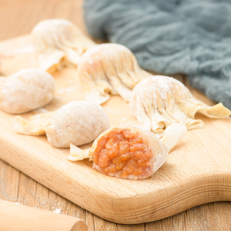 【99元任选5件】包道广式点心劲爽鲜肉云吞速冻馄饨冷冻速食312g