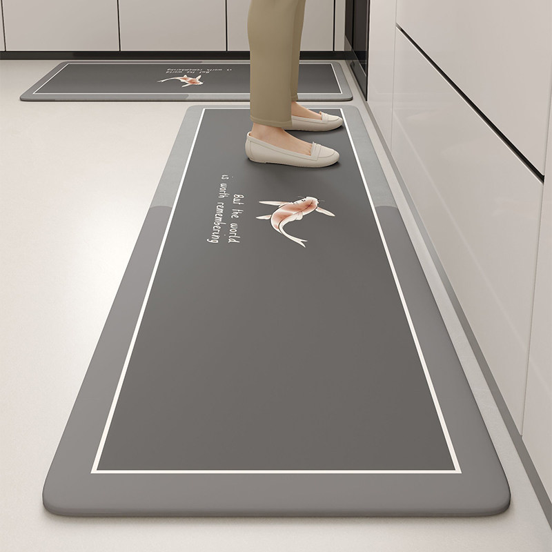 防滑防油吸水硅藻泥厨房地垫垫家用免洗可擦吸水地毯门口耐脏脚垫,居家布艺,厨房地垫,淘宝优惠券,粉丝福利购,淘宝优惠卷