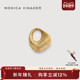Monica Vinader陶纹环抱吊坠古典细腻项链复古气质挂坠精致原创女