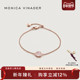 Monica Vinader莫妮卡Siren迷你宝石手链银饰手链轻奢小众 精致