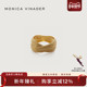 Monica Vinader莫妮卡戒指女交叉编织纹戒指环戒女轻奢小众女气质