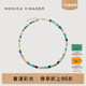 Monica Beaded缤纷宝石串珠项链多巴胺礼物 Vinader莫妮卡项链Rio