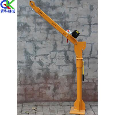 悬野外车载式FBN吊运 小型全自动折叠提升机 四柱机6可0度旋转臂