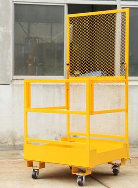 现货供应NK30ABC货NK30A（叉人平深护圳叉车笼载属具带栏高空载台