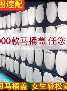 适用箭牌马桶盖AB1234 AB1235 AB1262 AB1271加厚缓降坐便器盖板