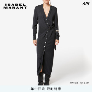 ISABEL MARANT2025秋冬新款CONSTAF女式针织连衣裙女