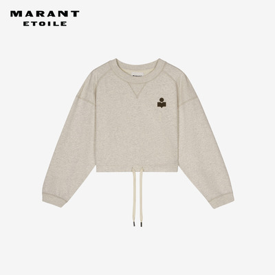 MARANT ETOILE MARGO圆领短款卫衣休闲女