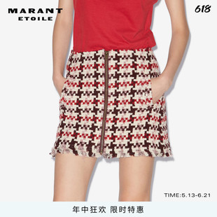 MARANT ETOILE2025 AKIMA法式小香风短裙女