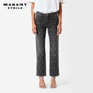 MARANT ETOILE DULANO时尚点缀牛仔裤女
