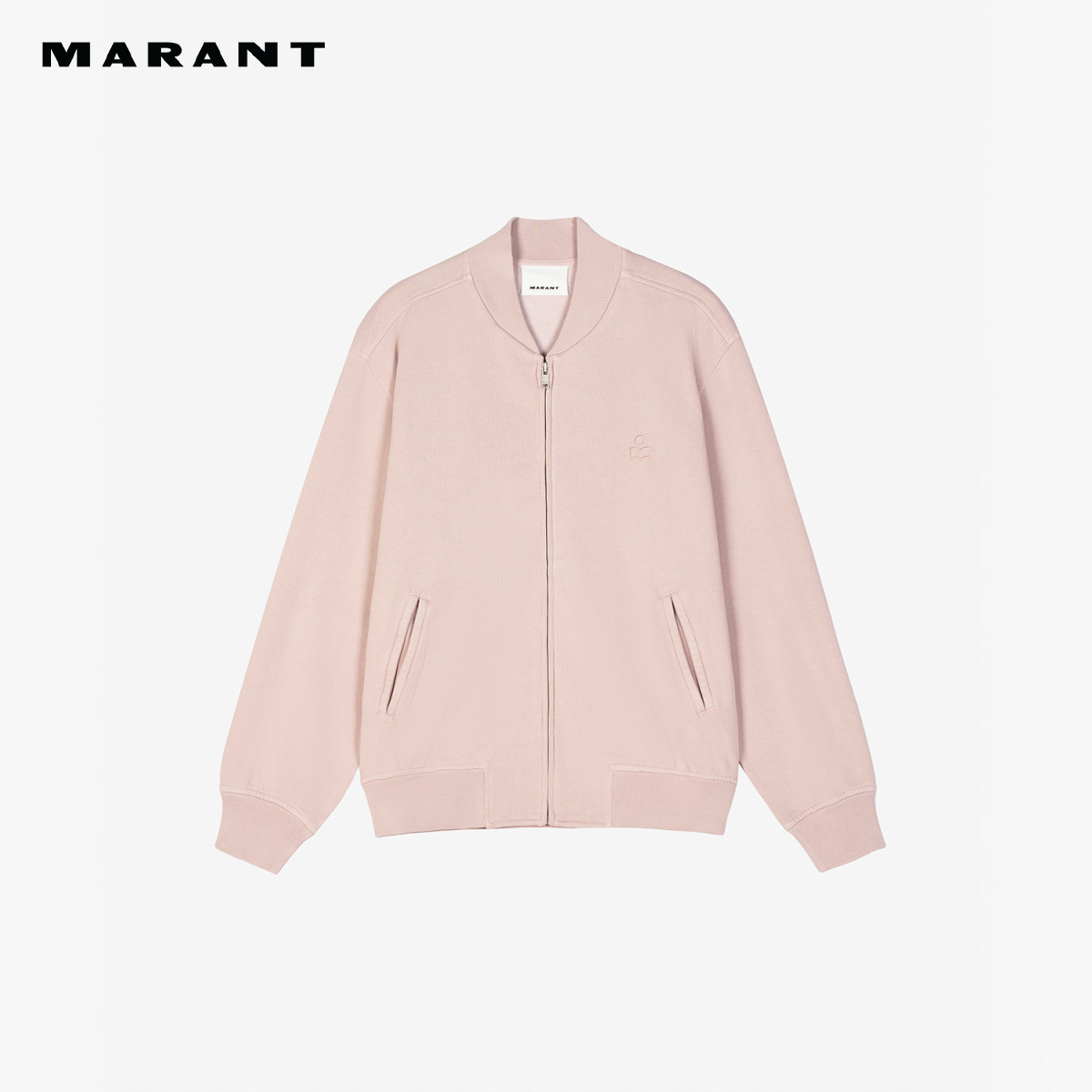 MARANT2025早秋新款MARTY飞行员风格针织运动衫男