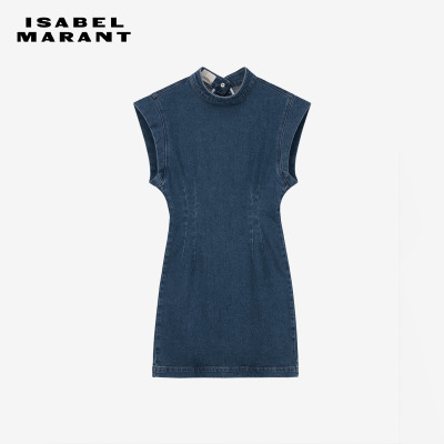 ISABEL MARANT NINA简约露背修身连衣裙女