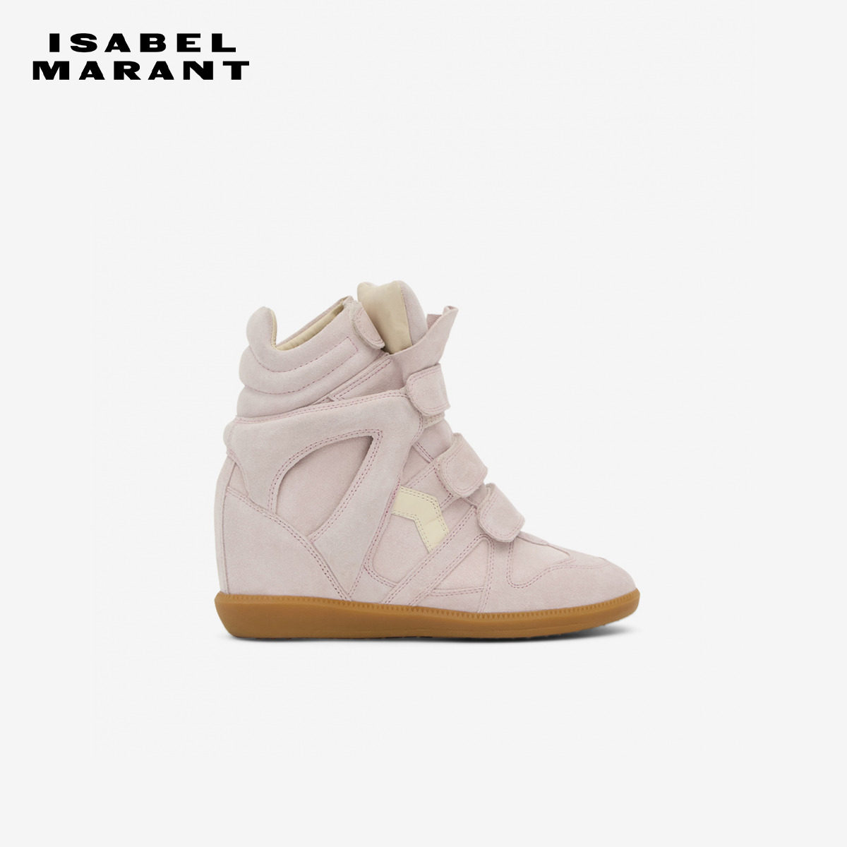 ISABEL MARANT BEKETT 高帮内增高魔术贴休闲鞋女