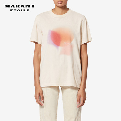 MARANT ETOILE ZEWEL 棉质印花T恤