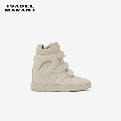ISABEL MARANT 2025秋冬IM3高帮内增高坡跟魔术贴休闲鞋女