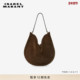 MARANT2025 OSKAN HOBO ISABEL SOFT 绒面牛皮斜挎包女