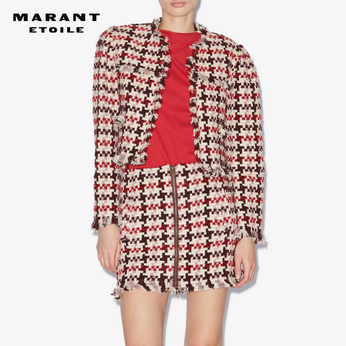 MARANT ETOILE2025 AMELIO小香风外套女