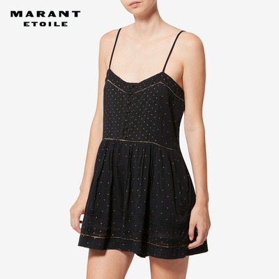 MARANT ETOILE2026早春新款VICKIE 波点棉质连体裤
