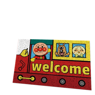 高级感入门户地垫面包超人丝圈地垫自由裁剪耐磨门外地垫耐脏免洗