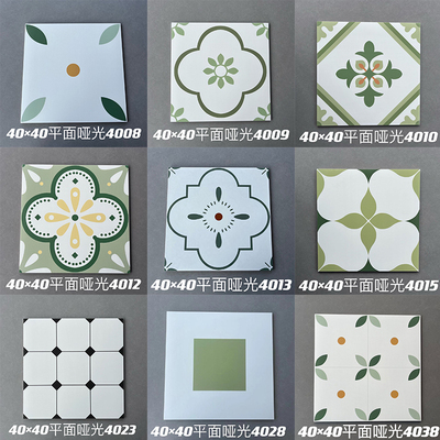 法式花砖400x400厨房卫生间地砖