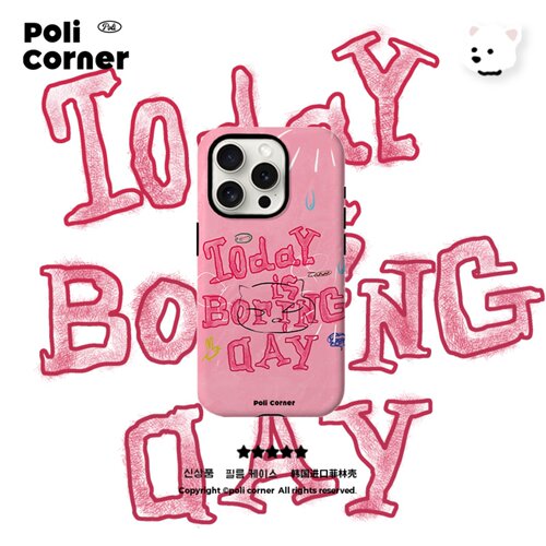 PoliCorner原创涂鸦苹果菲林壳
