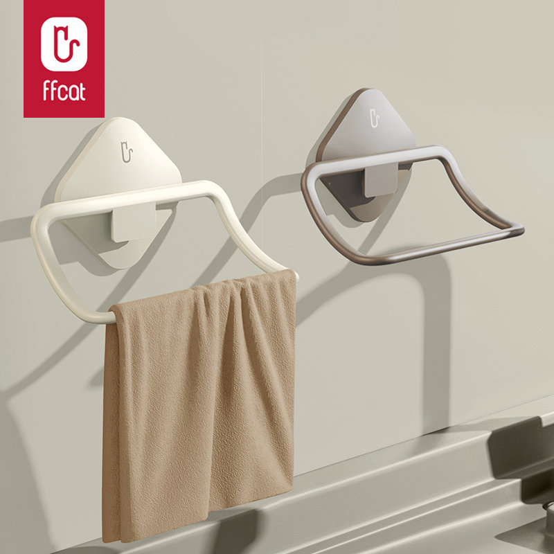 儿童小毛巾架免打孔卫生间浴室墙上洗手间洗漱台厨房墙上抹布挂杆,家庭/个人清洁工具,毛巾挂/毛巾架,淘宝优惠券,粉丝福利购,淘宝优惠卷