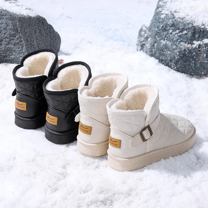 回力雪地棉鞋冬季小香风雪地靴