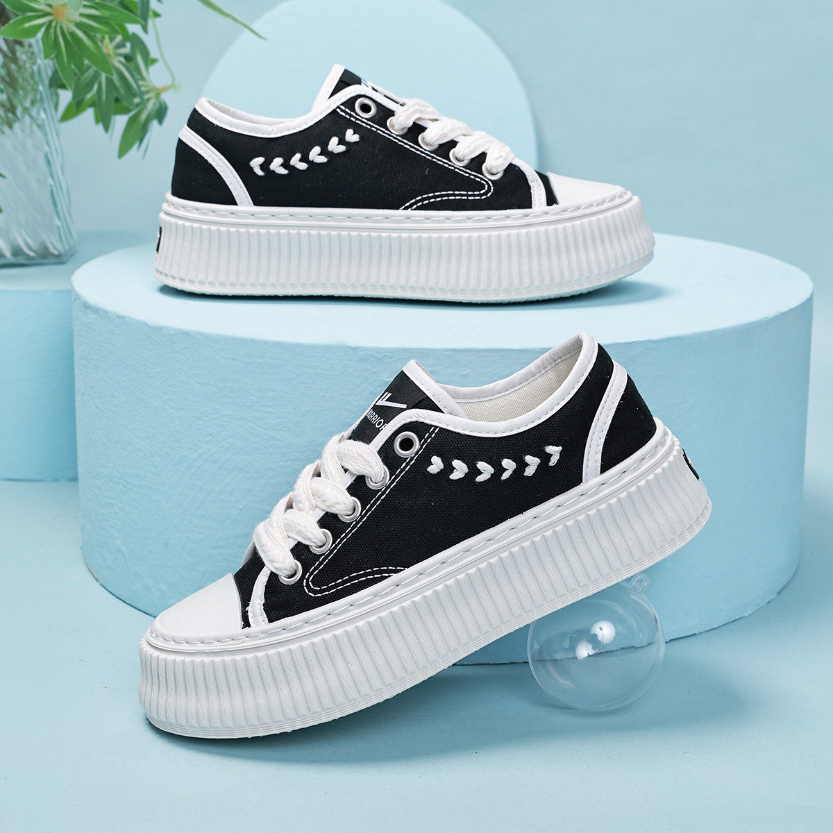 回力女鞋厚底饼干鞋春秋款休闲户外平底鞋百搭帆布鞋学生板鞋,女鞋,帆布鞋,淘宝优惠券,粉丝福利购,淘宝优惠卷