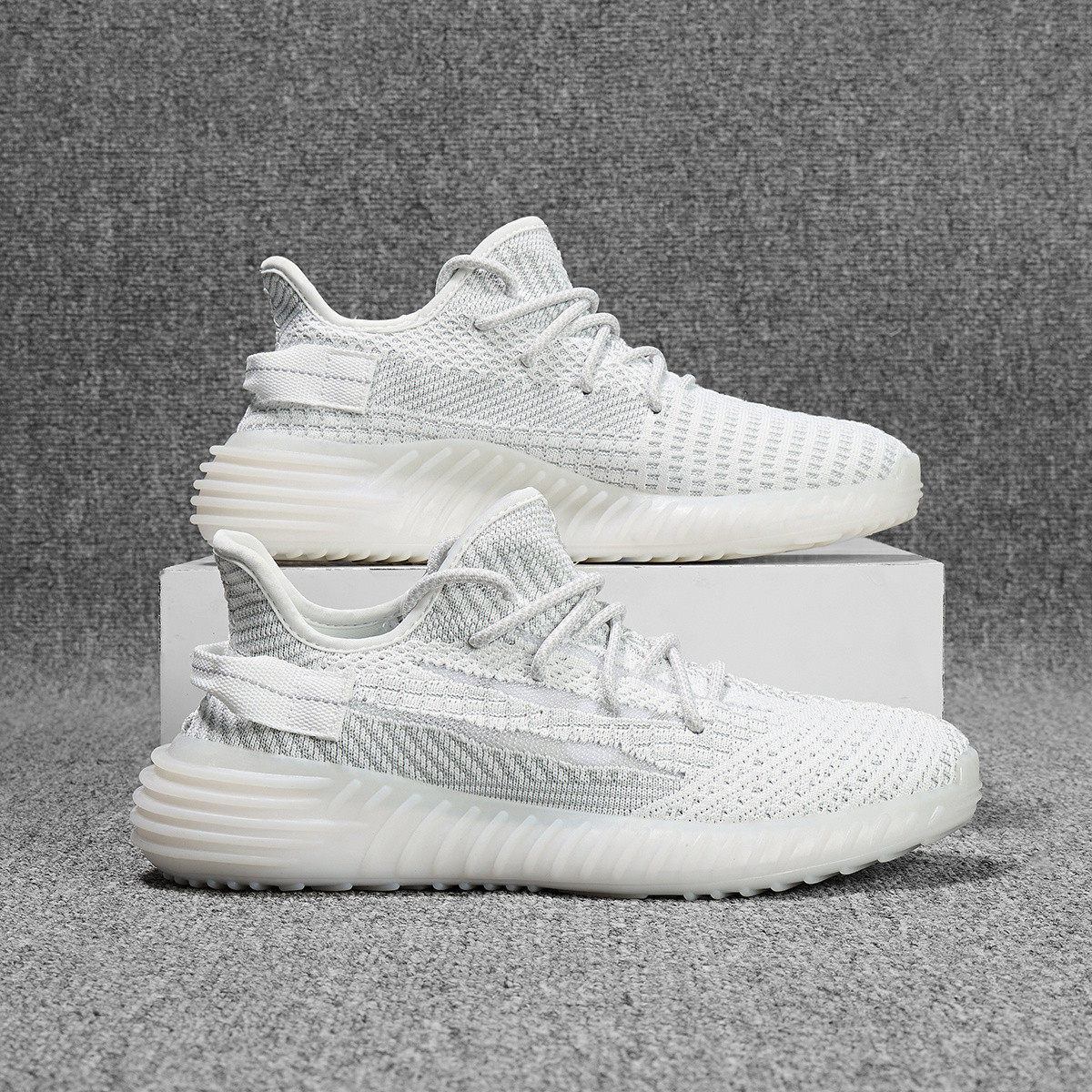 椰子鞋男鞋秋款透气时尚厚底减震飞织鞋休闲鞋男士运动鞋,流行男鞋,时尚休闲鞋,淘宝优惠券,粉丝福利购,淘宝优惠卷