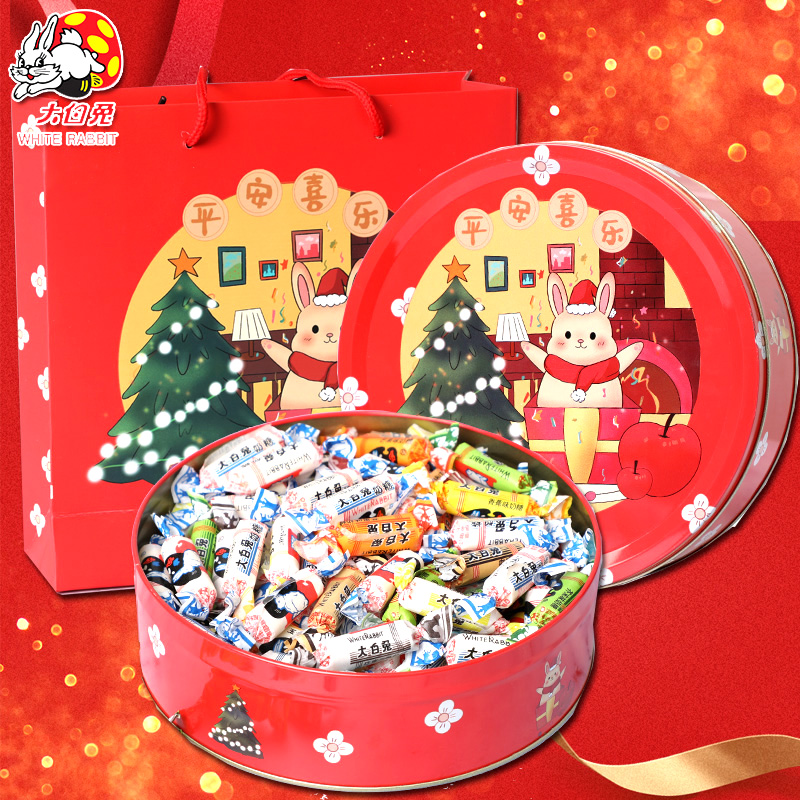 大白兔奶糖创意礼盒圣诞糖果
