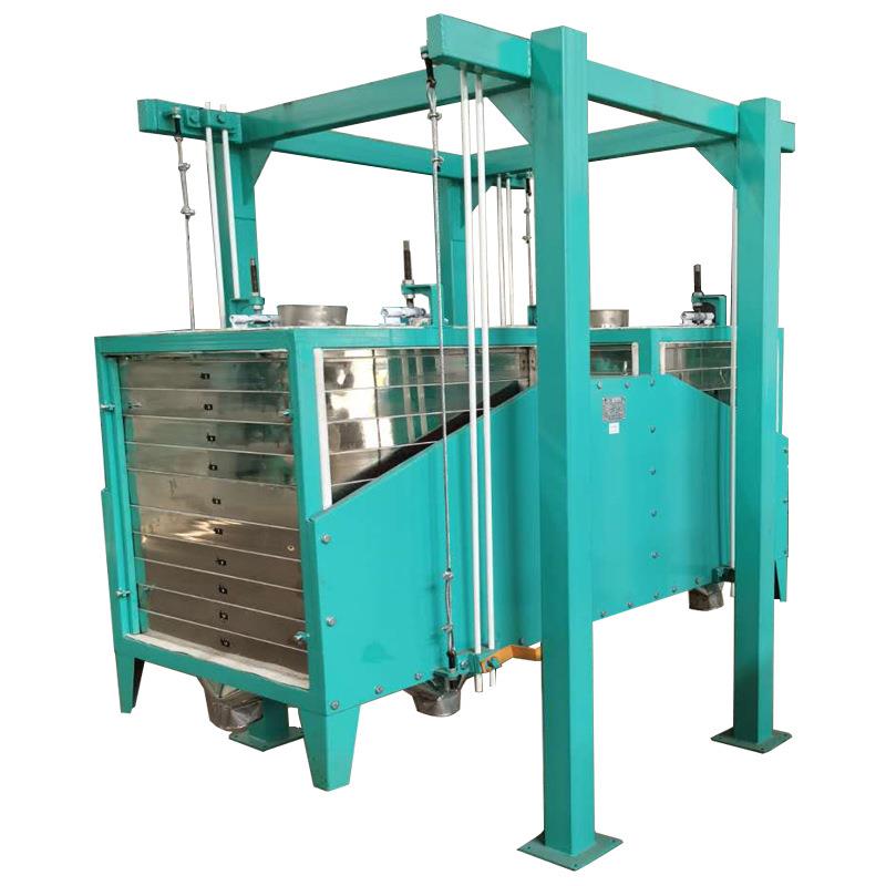 FSFJ100型食品化工等粉料颗粒料筛分双仓平筛加工机械工农业用