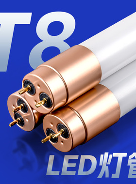 t8led灯管家用节能灯超亮1.2米40W20W双端进电荧光日光灯长条光管