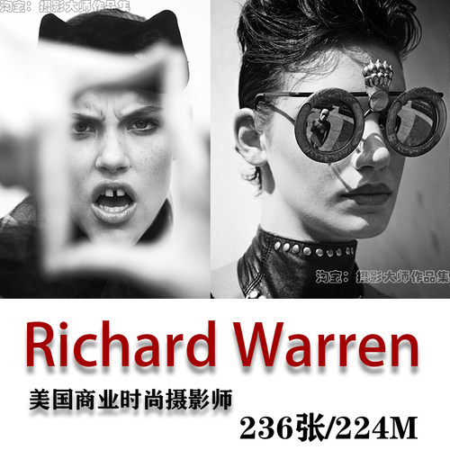 美国商业时尚摄影师 Richard Warren 摄影作品 审美提升素材