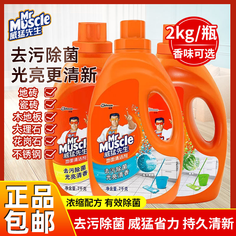 瓷砖地板清洁剂速干除菌不留痕