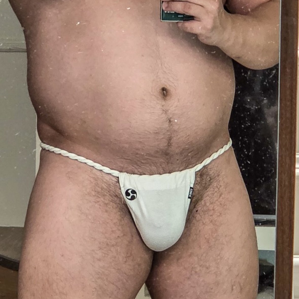 壮熊内裤男士性感低腰丁字裤刺绣图案纯棉相扑裤兜裆裤六尺裤三角