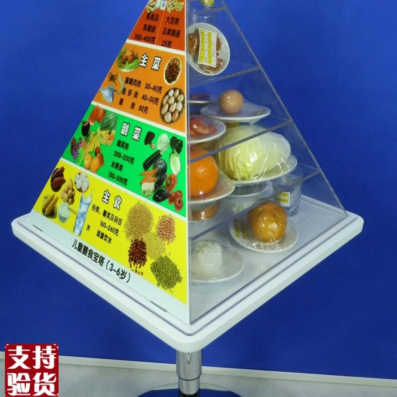 3-6岁b儿童膳食宝塔模型学龄前膳食宝塔模型膳食宝塔中国居民膳食
