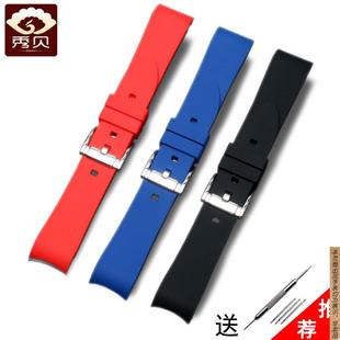 5920女表 5951 原厂代用孤口硅胶手表带阿马尼AR5906AR5891 5868