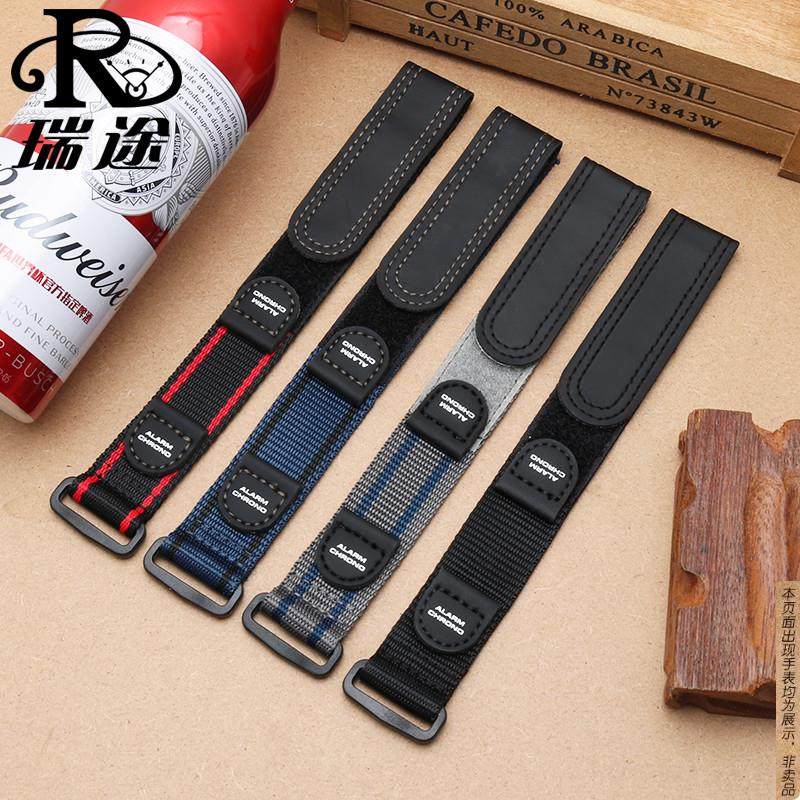 原厂代用鲁美诺斯LUMINOX户外运动尼龙带快拆魔术贴通用表带帆布