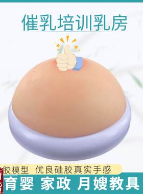 医院母乳喂养指导教具娃娃模型假胸假乳房M模型准妈妈产前练习宣