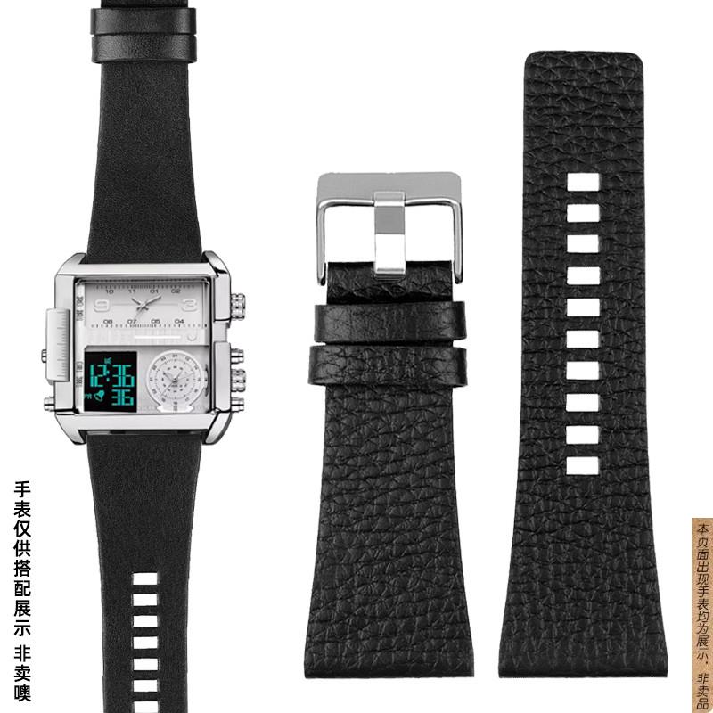 原厂代用FEIKE飞克FK030FK038FK036柔软真皮手表带牛皮表链32mm