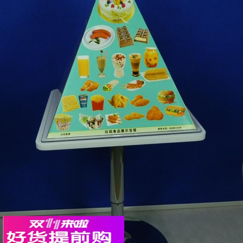 2022版垃圾食物膳食宝塔模型膳食宝塔中国居民膳食平衡宝塔模型
