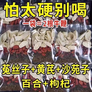 沙苑子菟丝子枸杞茶袋泡中药材正品人参五宝茶男士持久肾养泡水喝