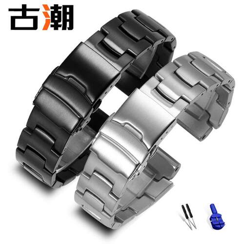 适配PROTcREK卡西欧PRW-3500/2500/5100PRG260/270550精钢手表带