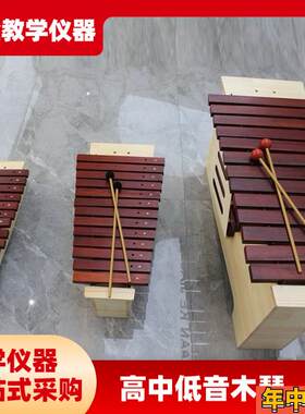 厂家供应乐e器教学设备十三音变调铝板琴高中低音铝板琴木琴现货